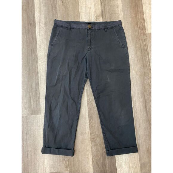 Marc by Marc Jacobs Gray/Black Cropped Capri Pants, Size Large* - Picture 1 of 8